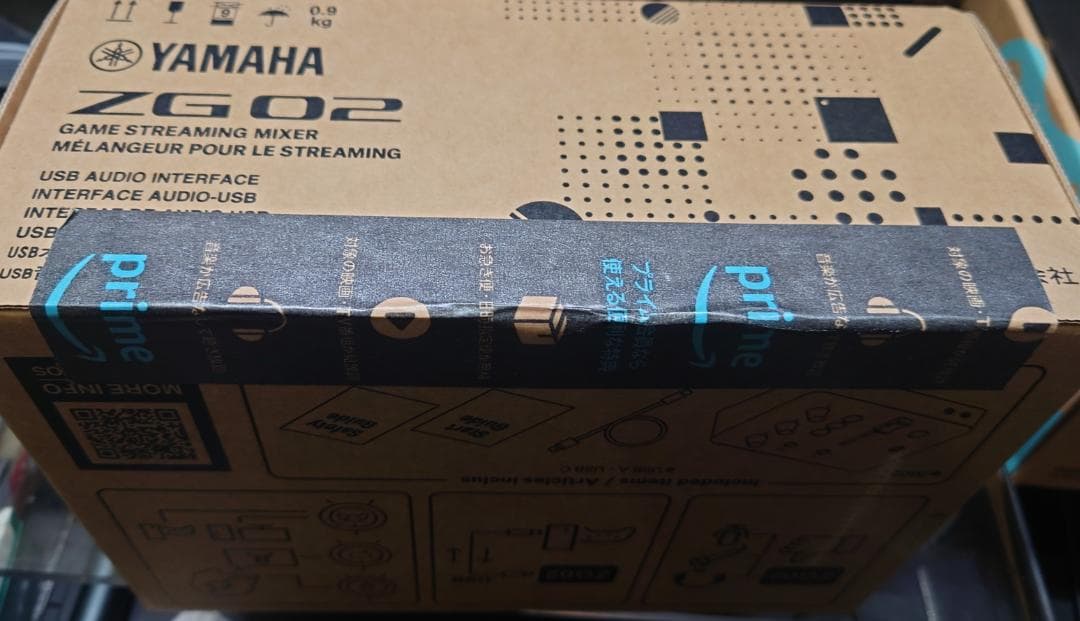 【新品未開封】ヤマハ YAMAHA ゲーム/配信用オーディオミキサー ZG02