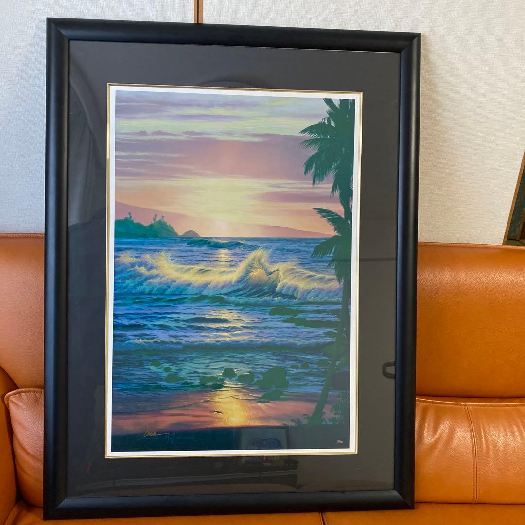 クリスチャンラッセン　シルクスクリーン　　ナプリコープ　絵画