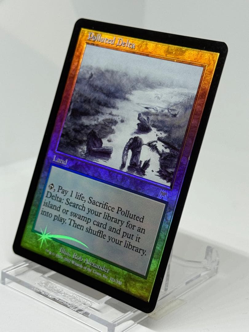 希少品　初版【Foil】英語版《汚染された三角州》[ONS]