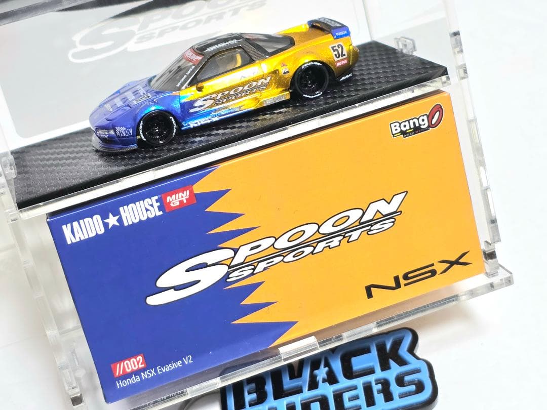 MINIGT KAIDO★HOUSE NSX SPOON ケース付き