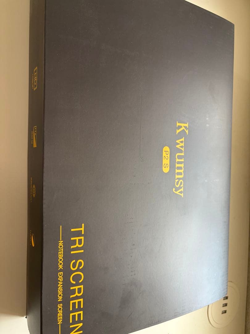 Kwumsy P2S トリプルモニター ノートPC用拡張ディスプレイ