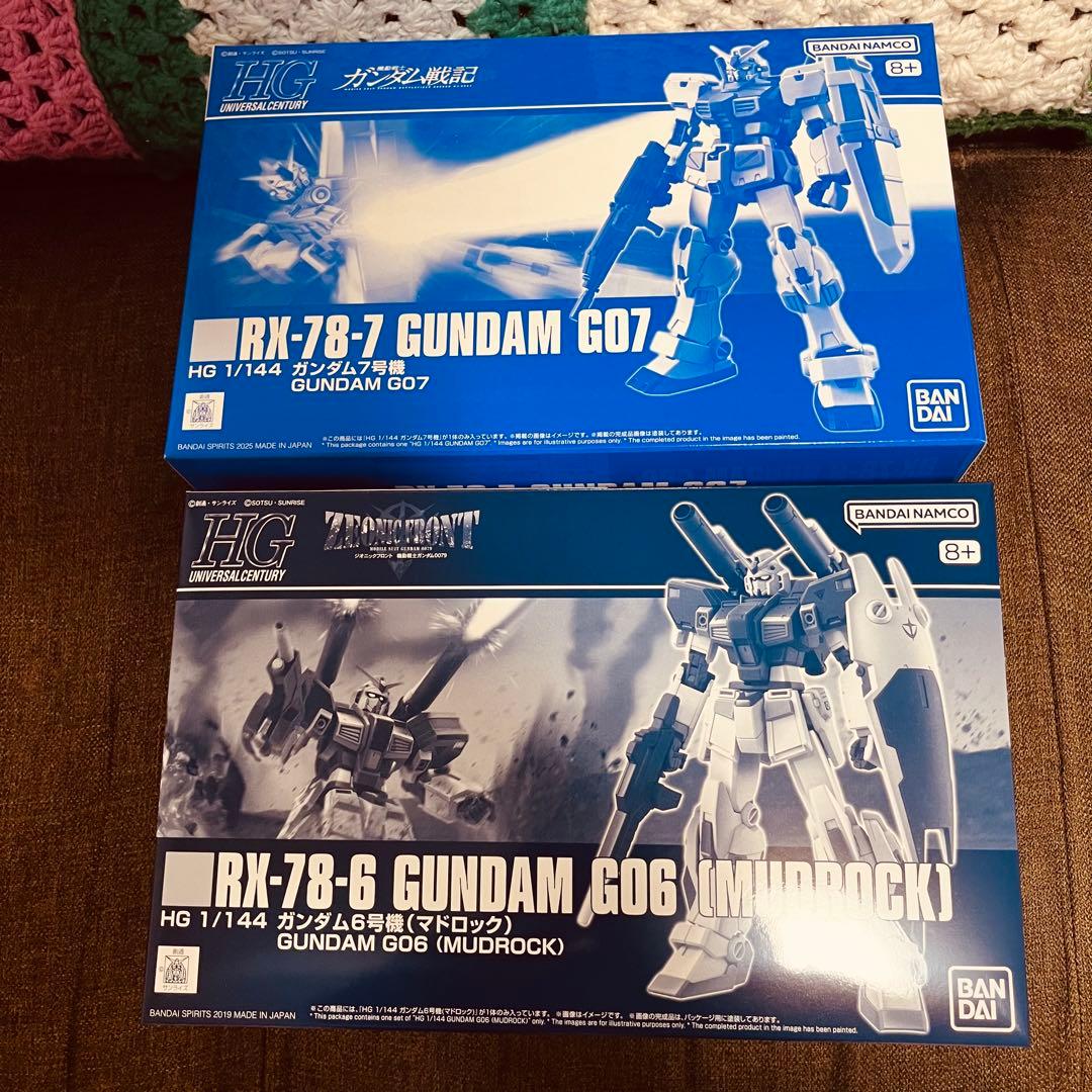 HG 1/144 ガンダム7号機＆ガンダム6号機