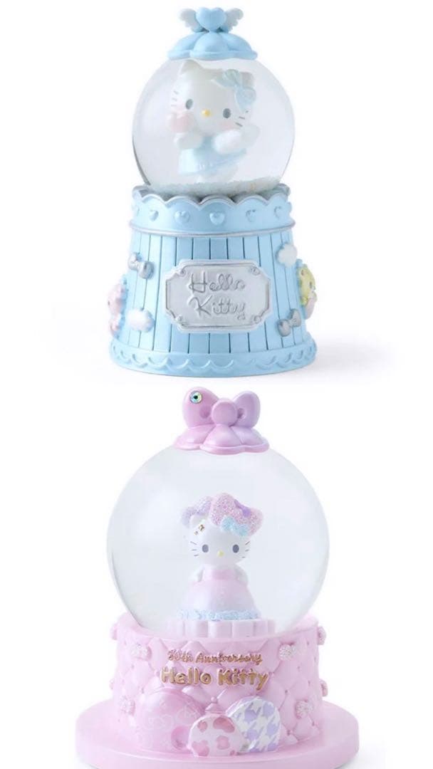 ハローキティ スノードーム スノーグローブ2点セット