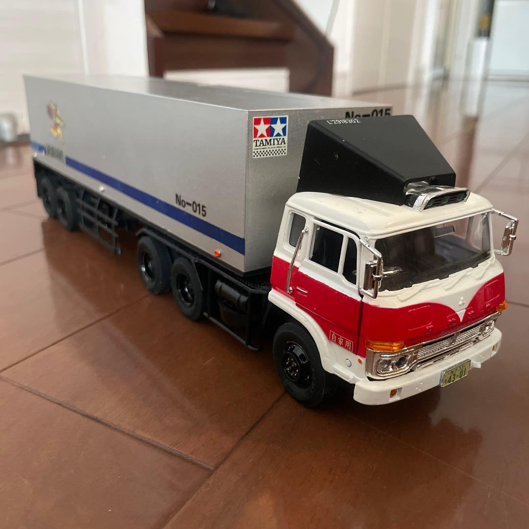 ダイヤペットミニカー￼大型ふそうトレーラーバン1／35