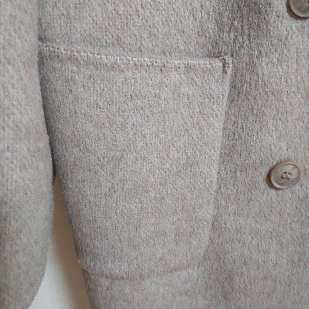 ラビッシュゲート ウールショートコートベージュ