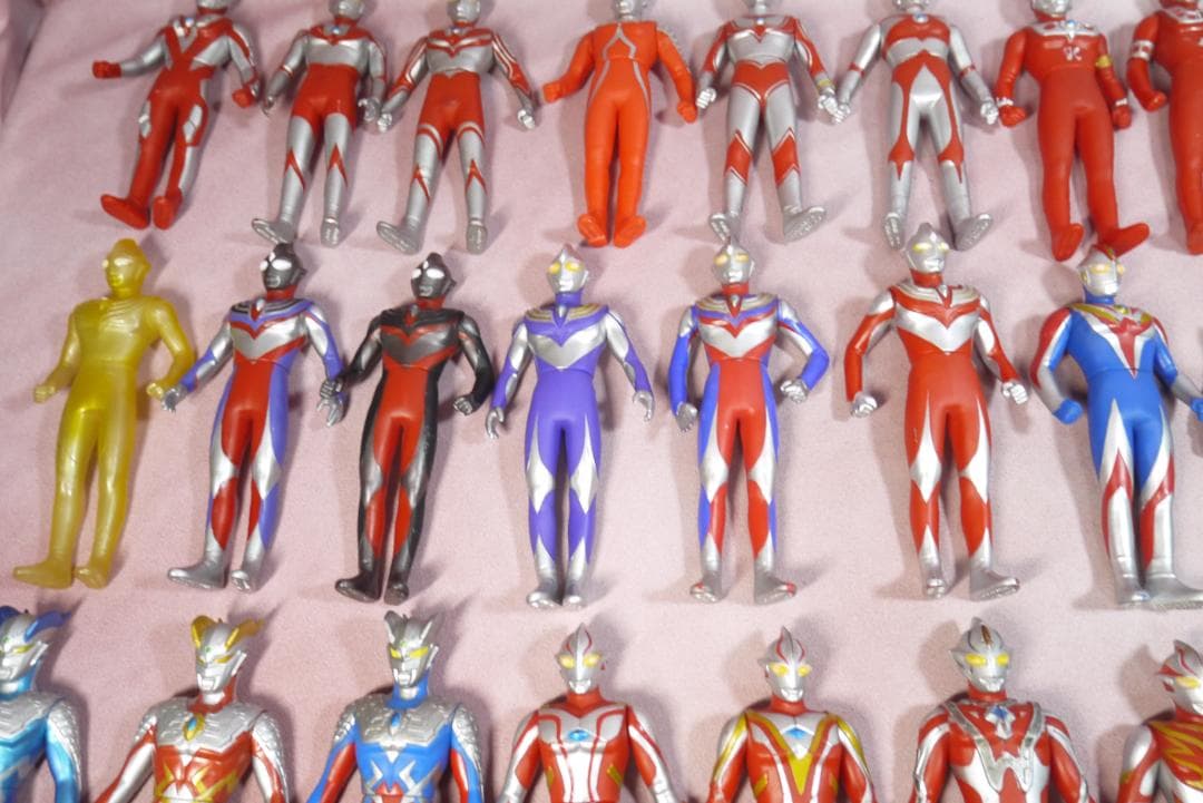ウルトラヒーローシリーズ800サイズ　新金型ソフビ　48体セット
