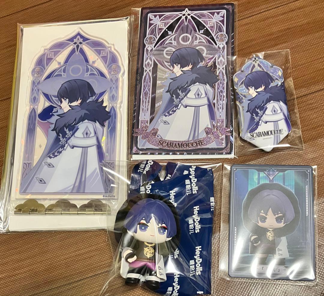 し*り様 原神 アクリルスタンド 執行官 霜痕与権焔　残兵　スカラマシュ　放浪者