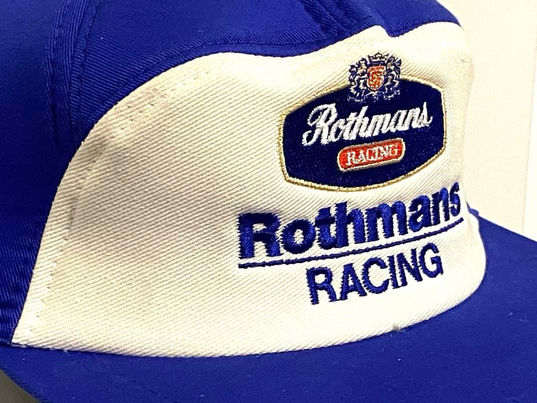 絶版限定年代物★ロスマンズRacingキャップ\フリーサイズ★店頭未展示品★