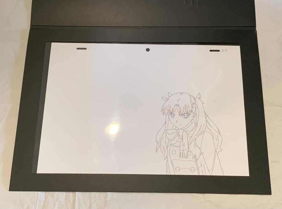 Fate/zero パーソナルスポンサー 原画 遠坂凛