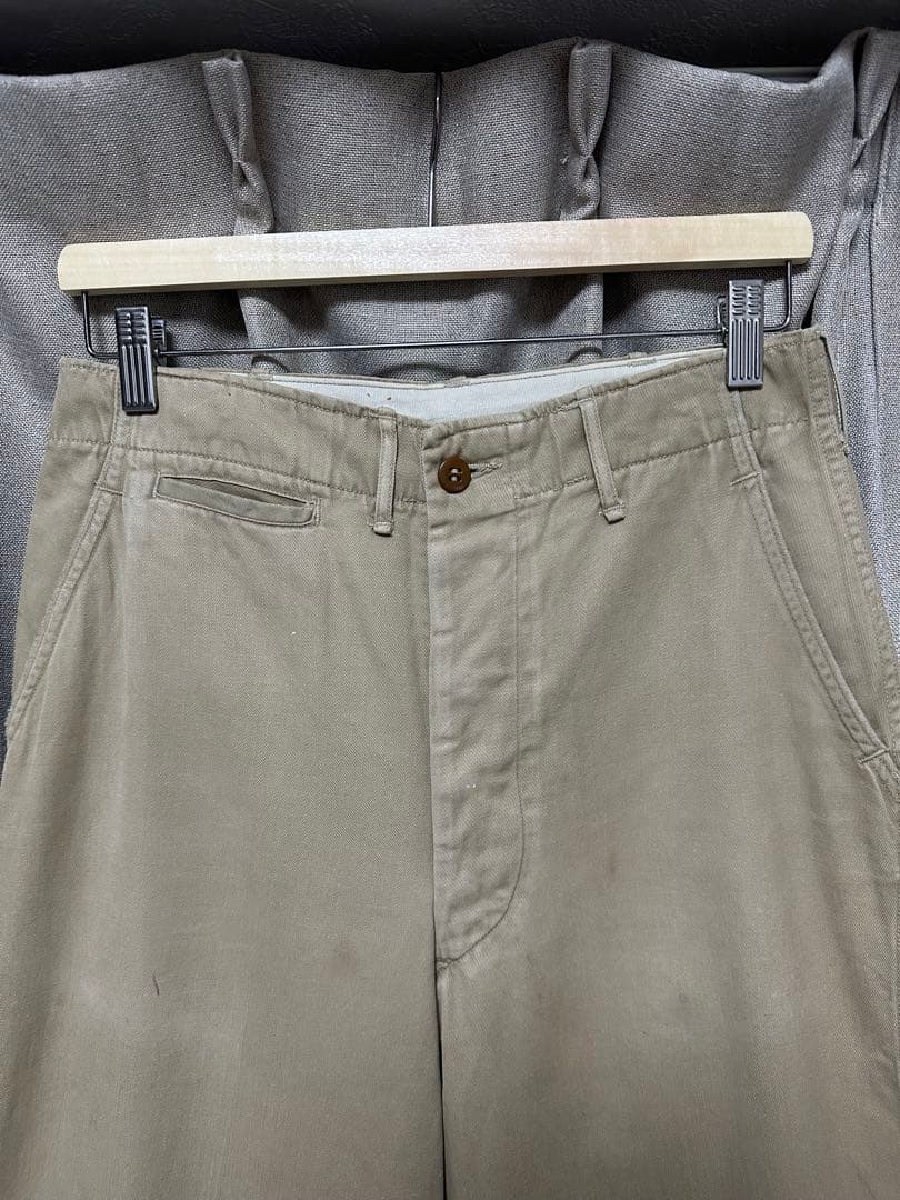 40s U.S.ARMY 45KHAKI アメリカ軍 チノパン 45チノ