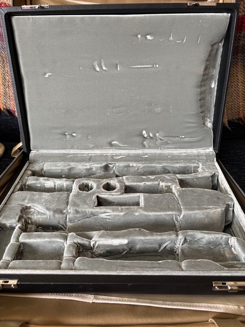 クラリネットダブルケース ナホック　クランポン