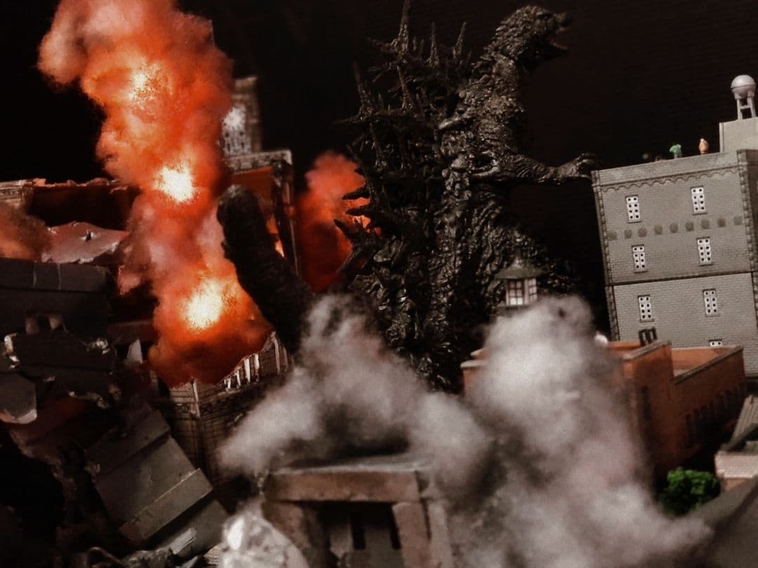 ゴジラ 一番くじA賞ジオラマ完成品