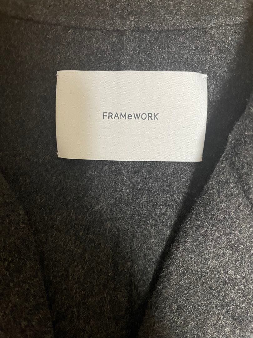 フレームワーク　SUPER160’sダブルブレストコート 4 新品未使用タグ付き