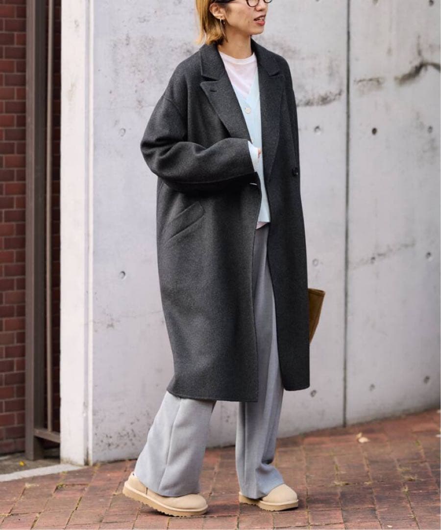 フレームワーク　SUPER160’sダブルブレストコート 4 新品未使用タグ付き