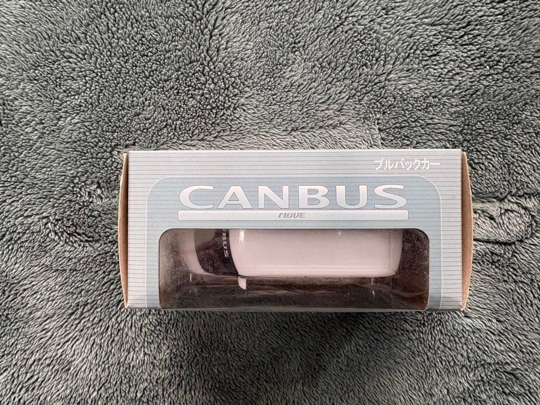 【非売品】ダイハツ ムーヴキャンバス プルバックカー　ストライプス　レイクブルー