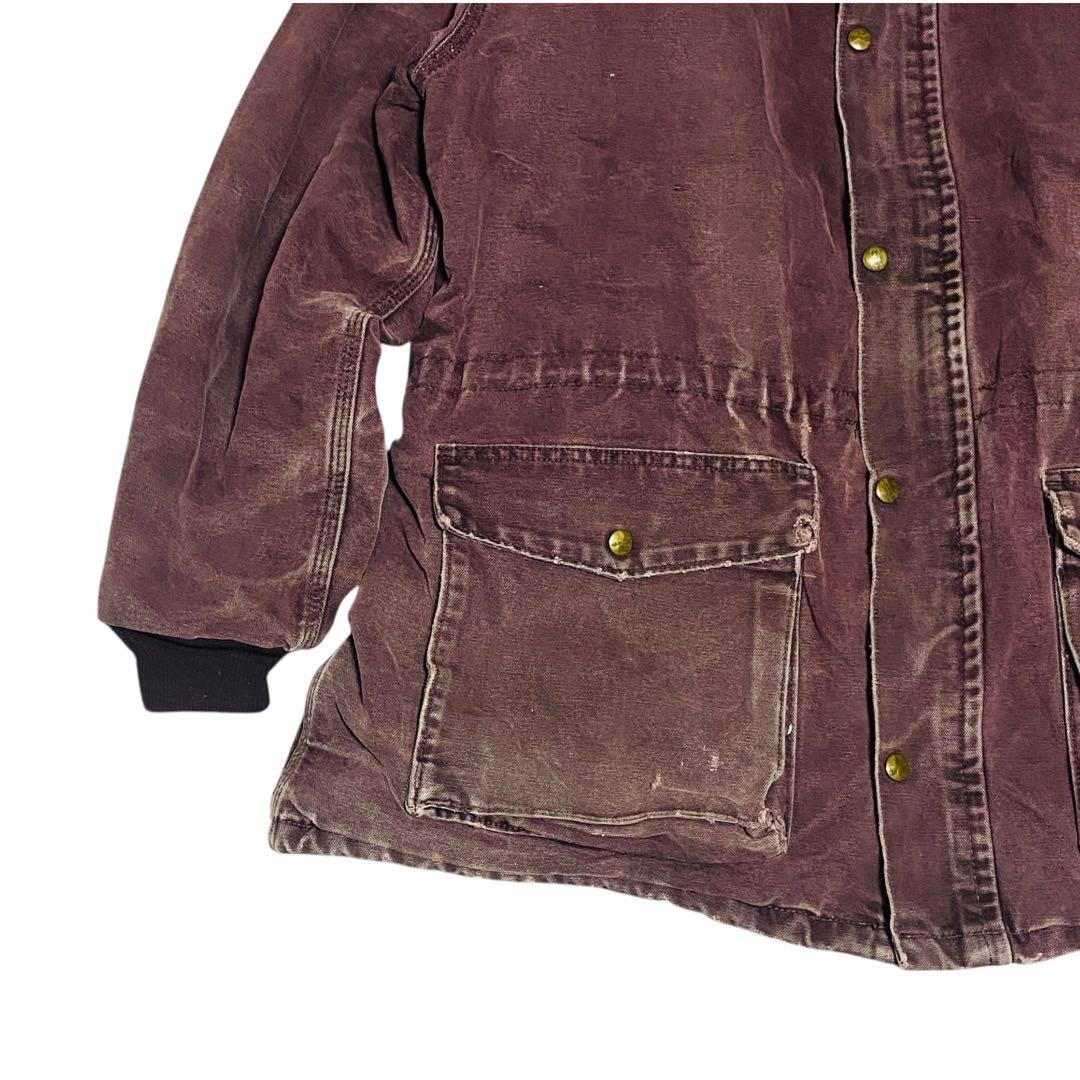 カーハート　carhartt ダックワーク　ジャケット　襟コーデュロイ