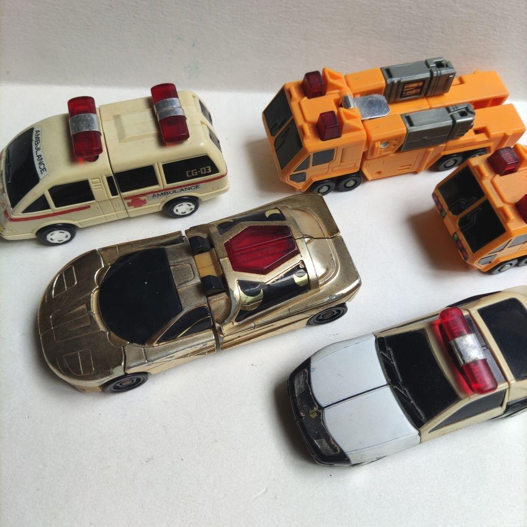 マシンロボ他変形ミニカー 5体セット