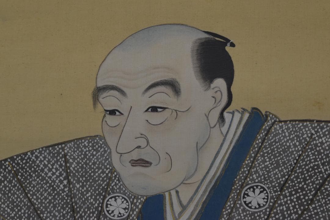 炎洲橋 賛/鈴君肖像画賛/掛軸☆宝船☆Z-735