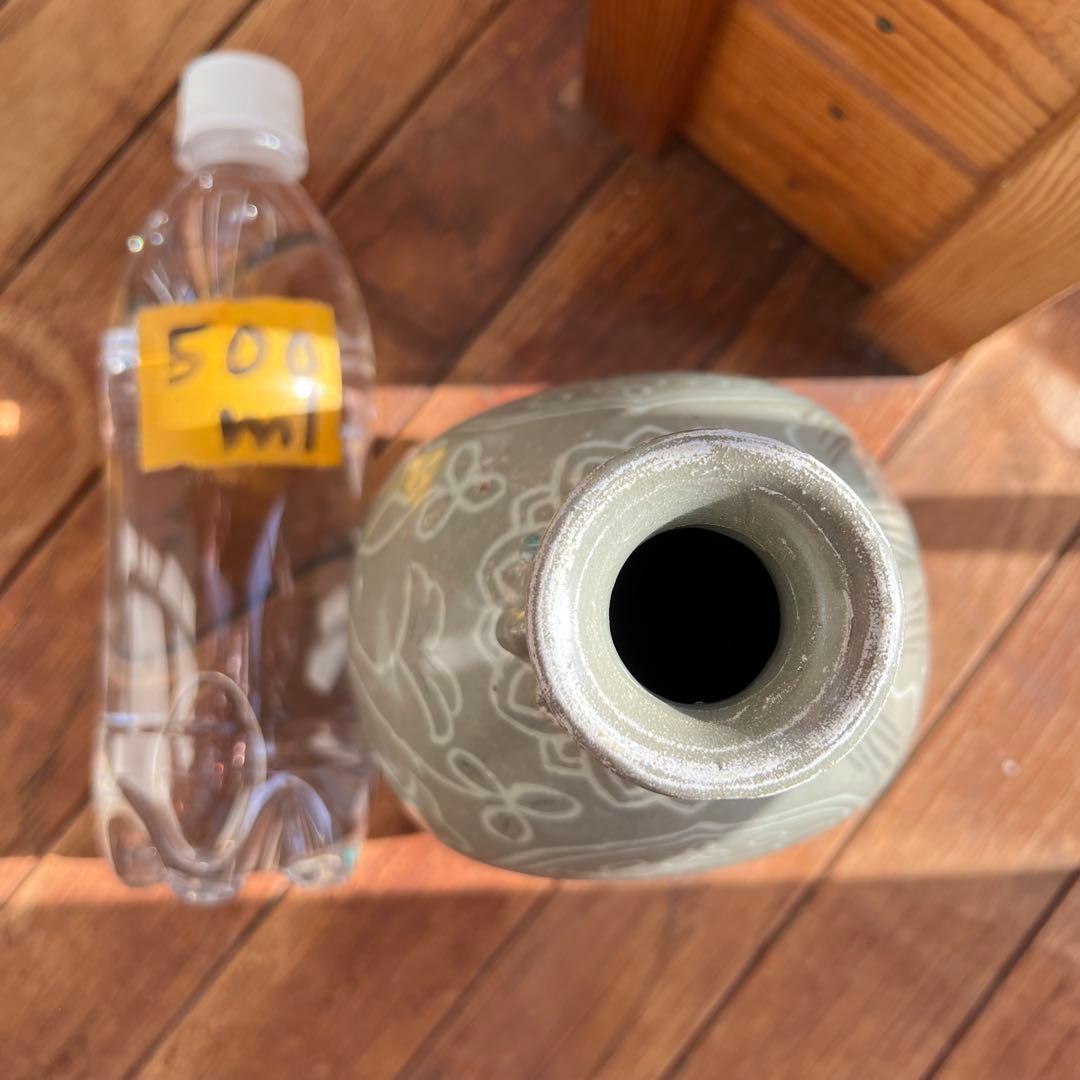 高麗青磁 李朝 韓国 朝鮮 骨董 古美術 壺 瓶