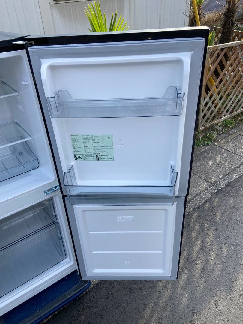 T121超極美品TWINBIRD 2023年製 121L ミラーデザイン 冷蔵庫