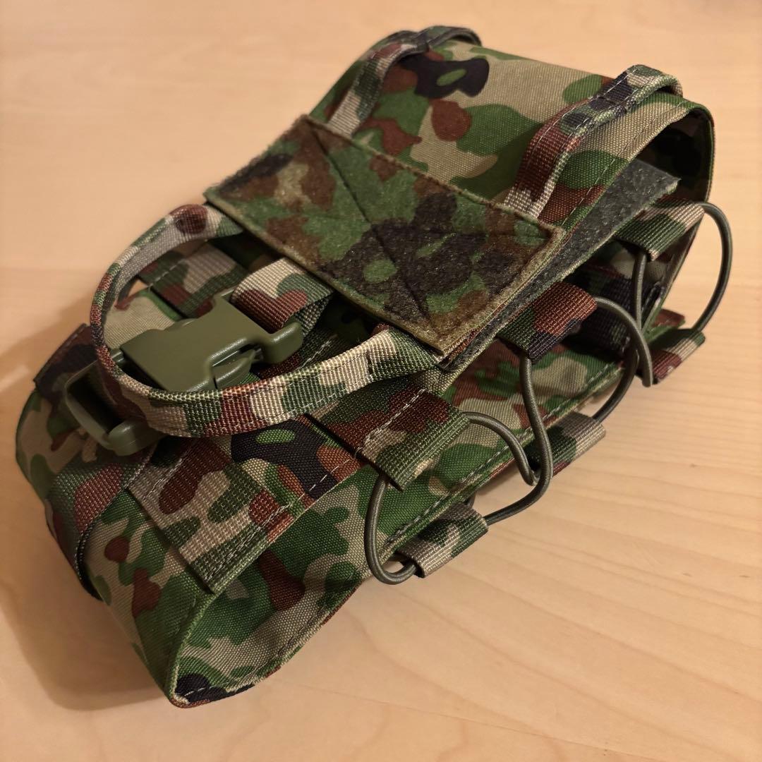 陸自迷彩 救急品袋 ブローアウトキット IFAK 縦型