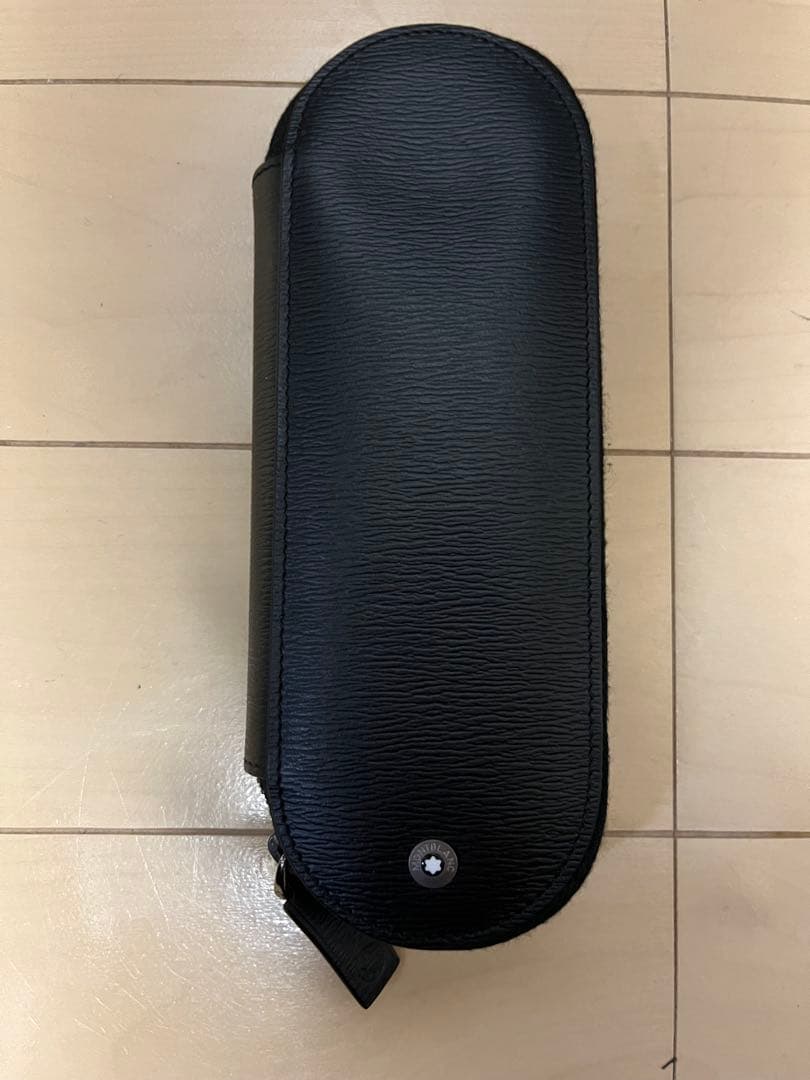 MONT BLANC ブラック レザー ペンケース