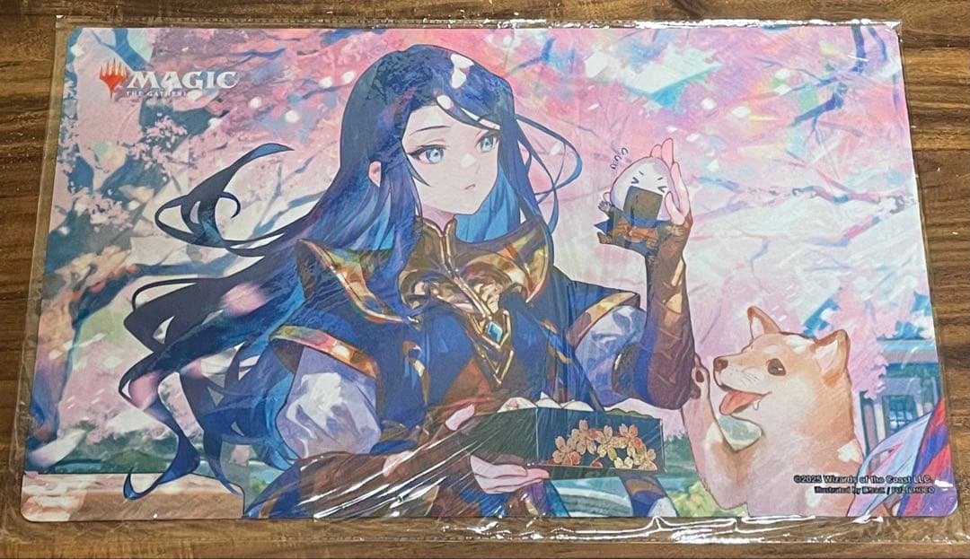 MTG 放浪皇のお花見 ナーセットver プレイマット＋スリーブ 各種1個セット