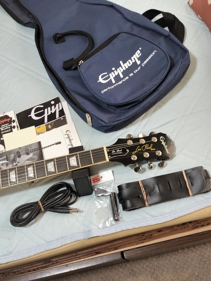epiphone les paul エピフォン レスポール スタンダードオマケ付