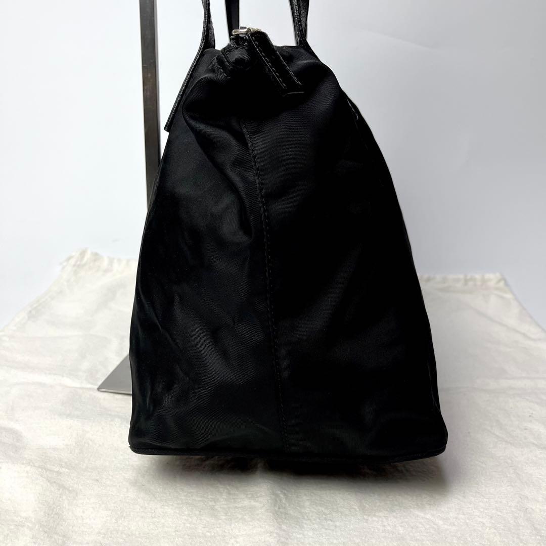 美品/近年✨プラダ ハンドバッグ 三角ロゴプレート テスートナイロン ポコノ