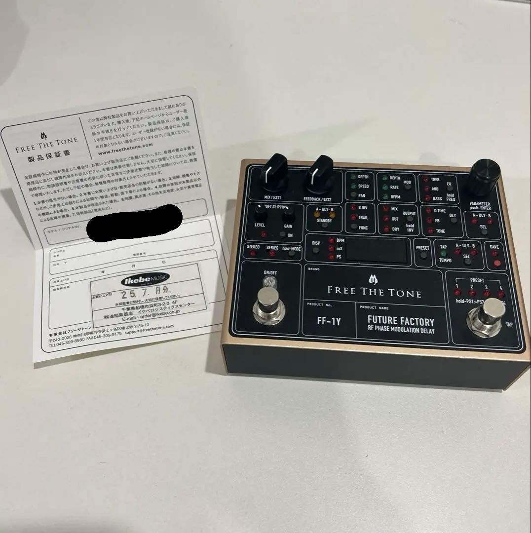 ギター free the tone FF-1Y