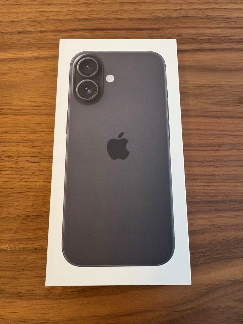 t*3様 iPhone16 ブラック 256GB ケース・保護ガラス付き 容量9