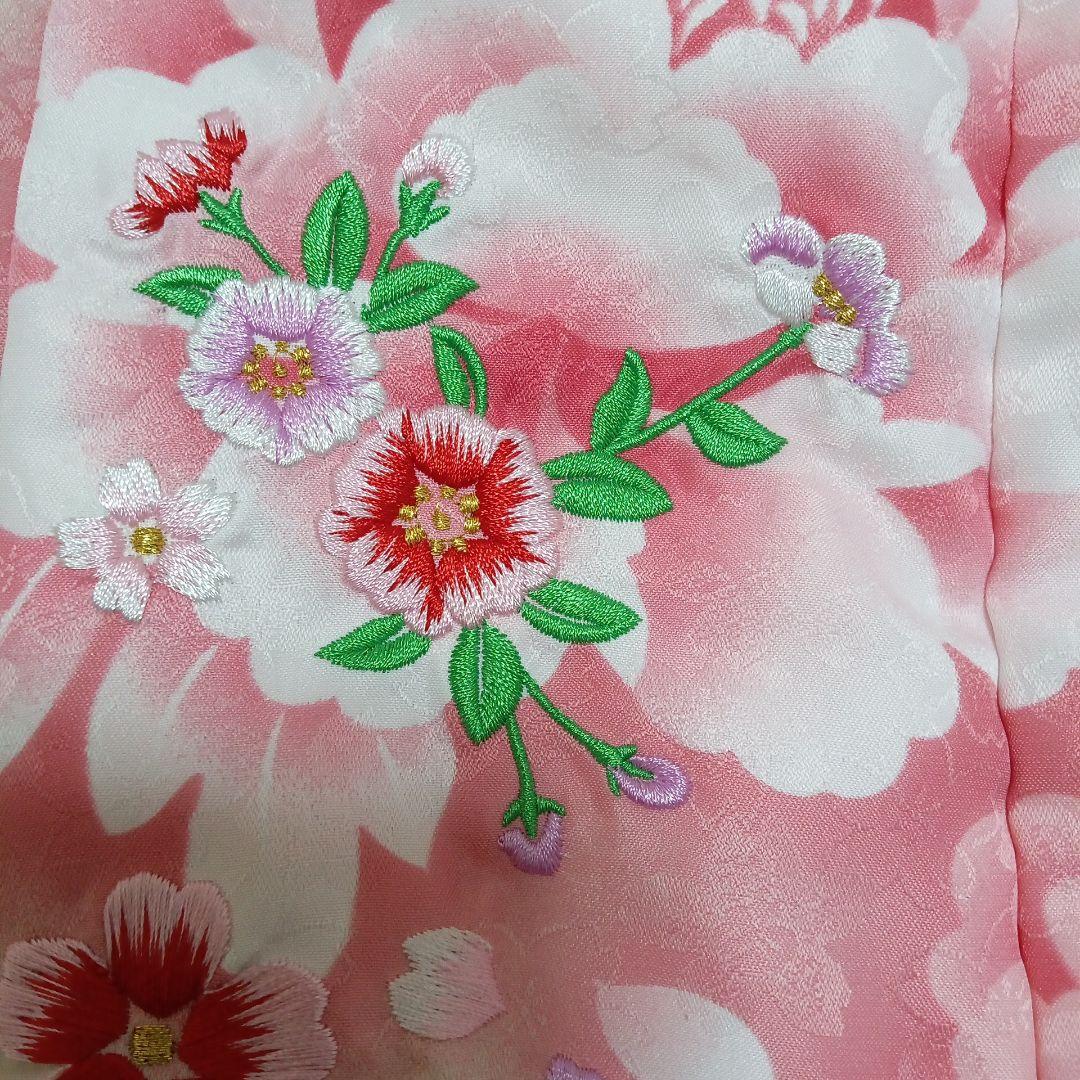 七五三　3歳　着物　女の子　マユミハセガワ　セット　 草履　新品　着物　1回使用