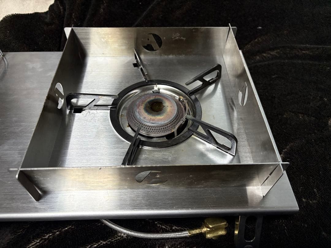  peak ギガパワープレートバーナー アシモクラフト防風&収納袋付き