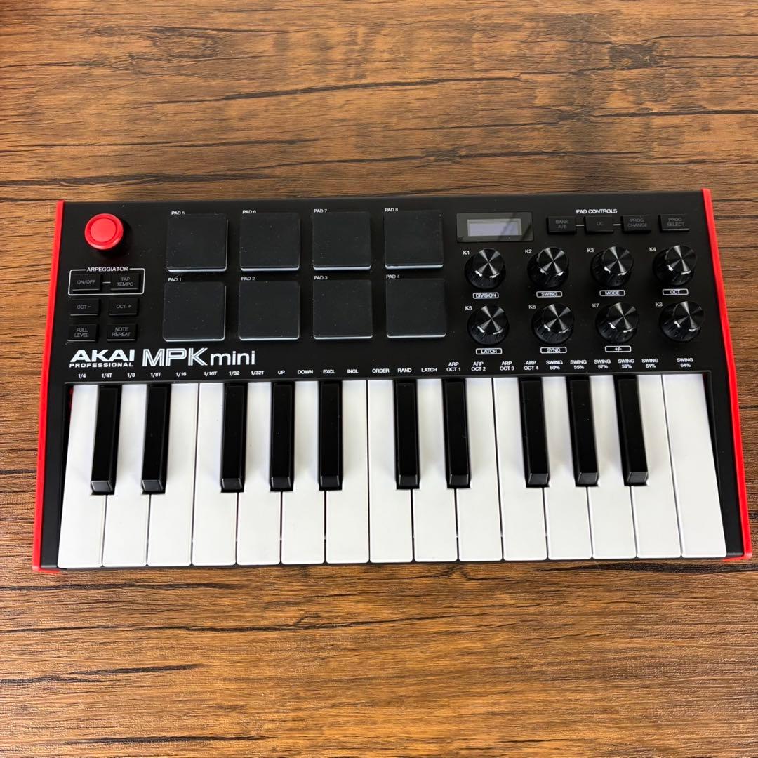 【美品】AKAI MPK mini MIDIキーボード