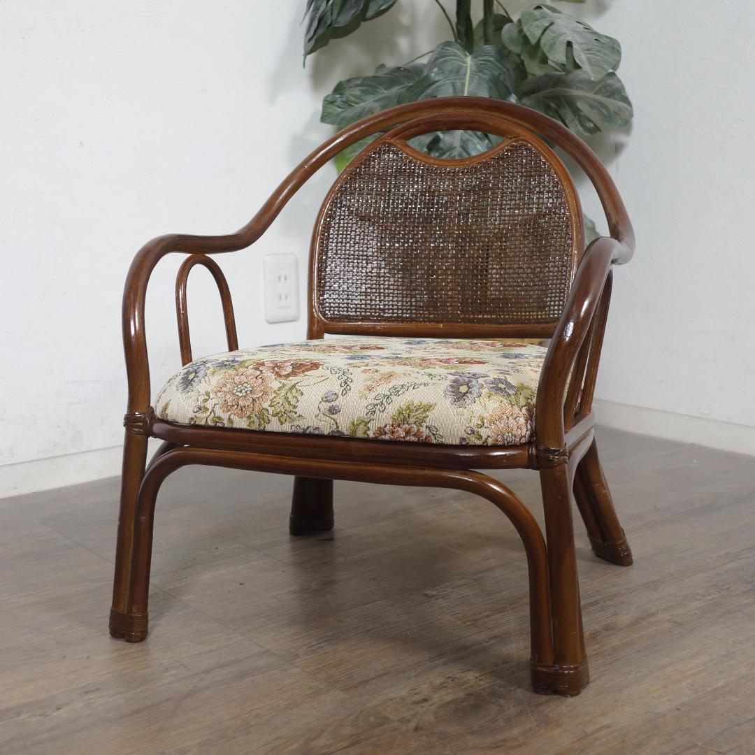 ヨッシー　新品　未使用　アジアンテイスト　籐座椅子
