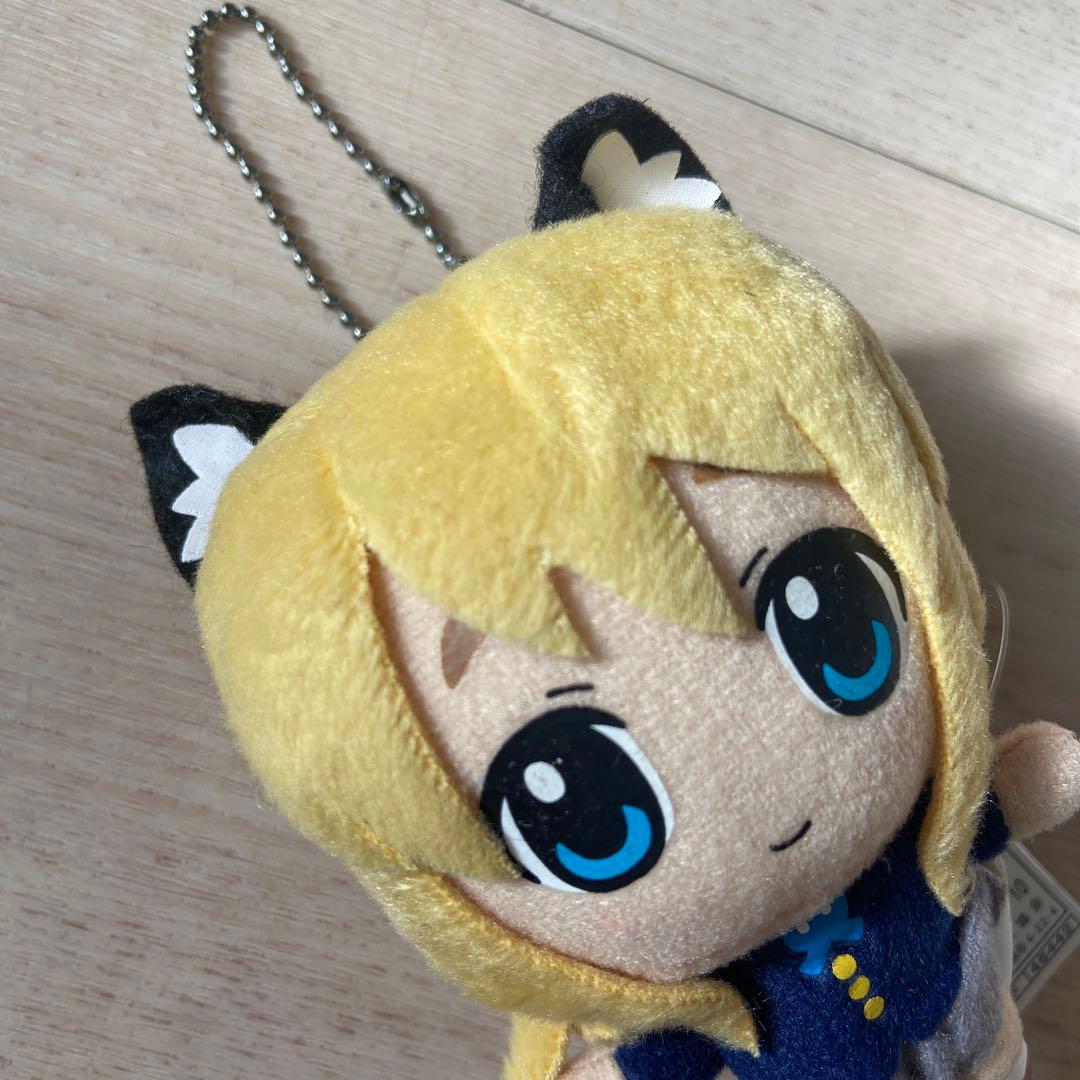 けいおん！　ボールチェーン付ぬいぐるみ　猫耳バージョン　平沢唯　非売品