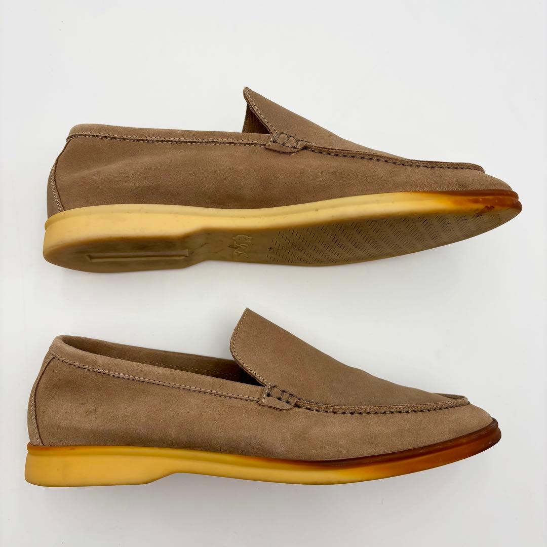 ロロピアーナ サマーウォーク モカシン ローファー ベージュ