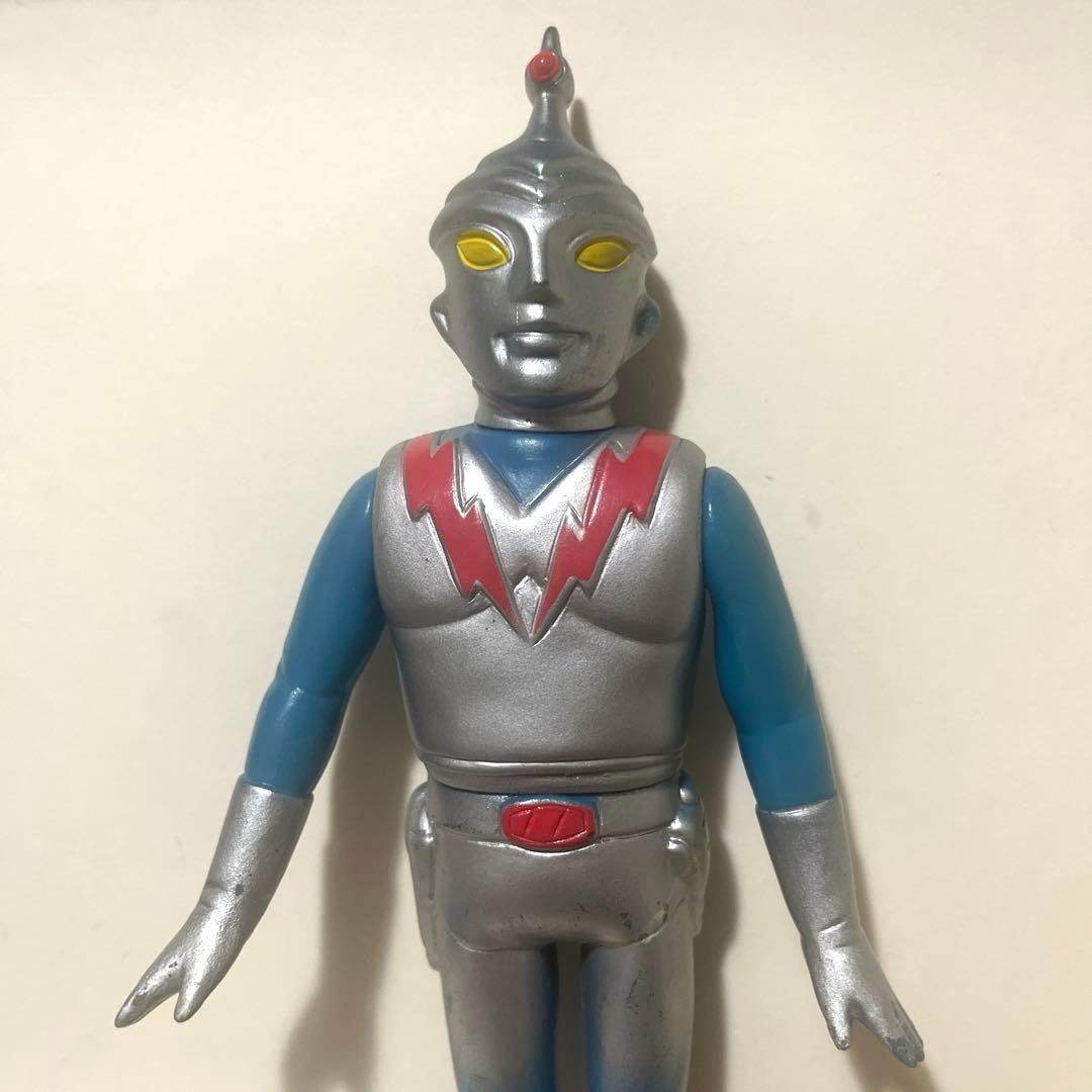 無版権 流星人間ゾーン パチソフビ フィギュア 当時物