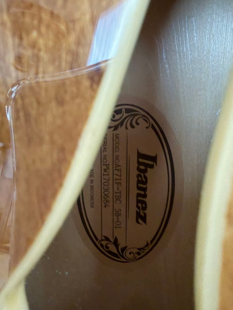 Ibanez AF71F フルアコ