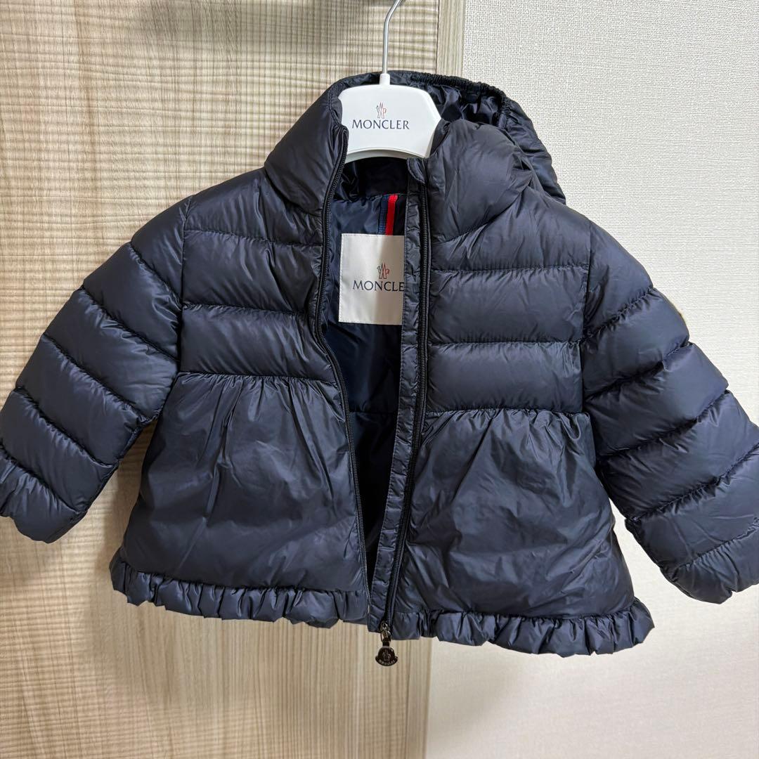 MONCLER キッズネイビー ダウンコート