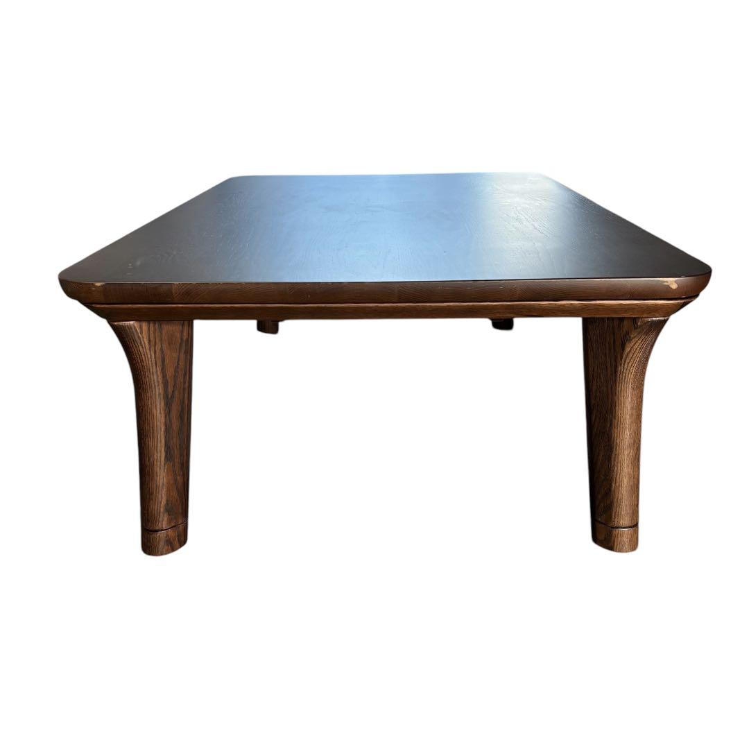 浜本工芸 電気コタツ NO.5500 オーク カフェオーク色 食卓テーブル