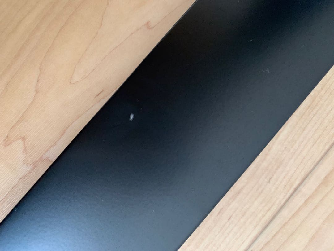 昇降デスク kanademono ラバーウッドナチュラル × スマート電動昇降脚