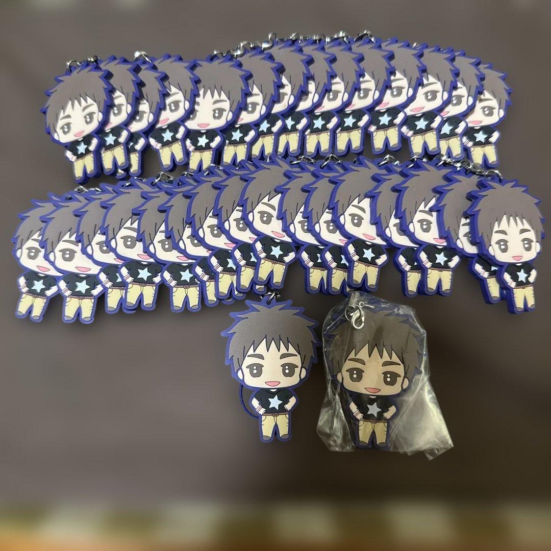 黒子のバスケ　木吉鉄平　ラバーストラップ32個