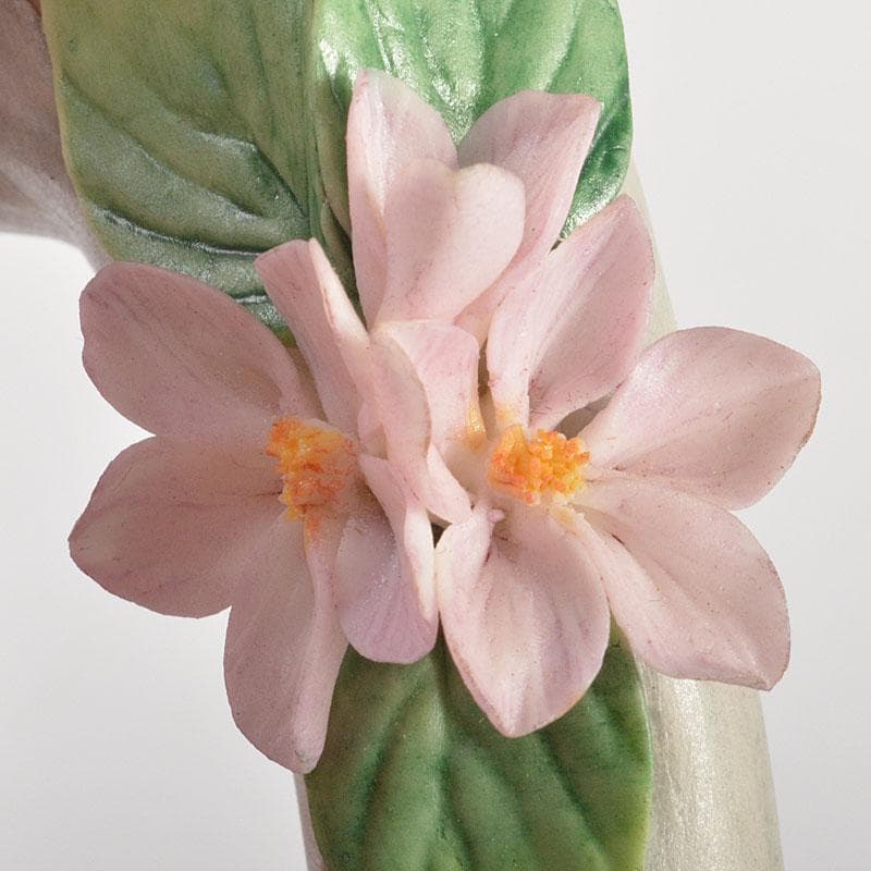 アンティーク　Cubis　USA　陶製　三匹のフクロウ　縁起物　置物　C6738