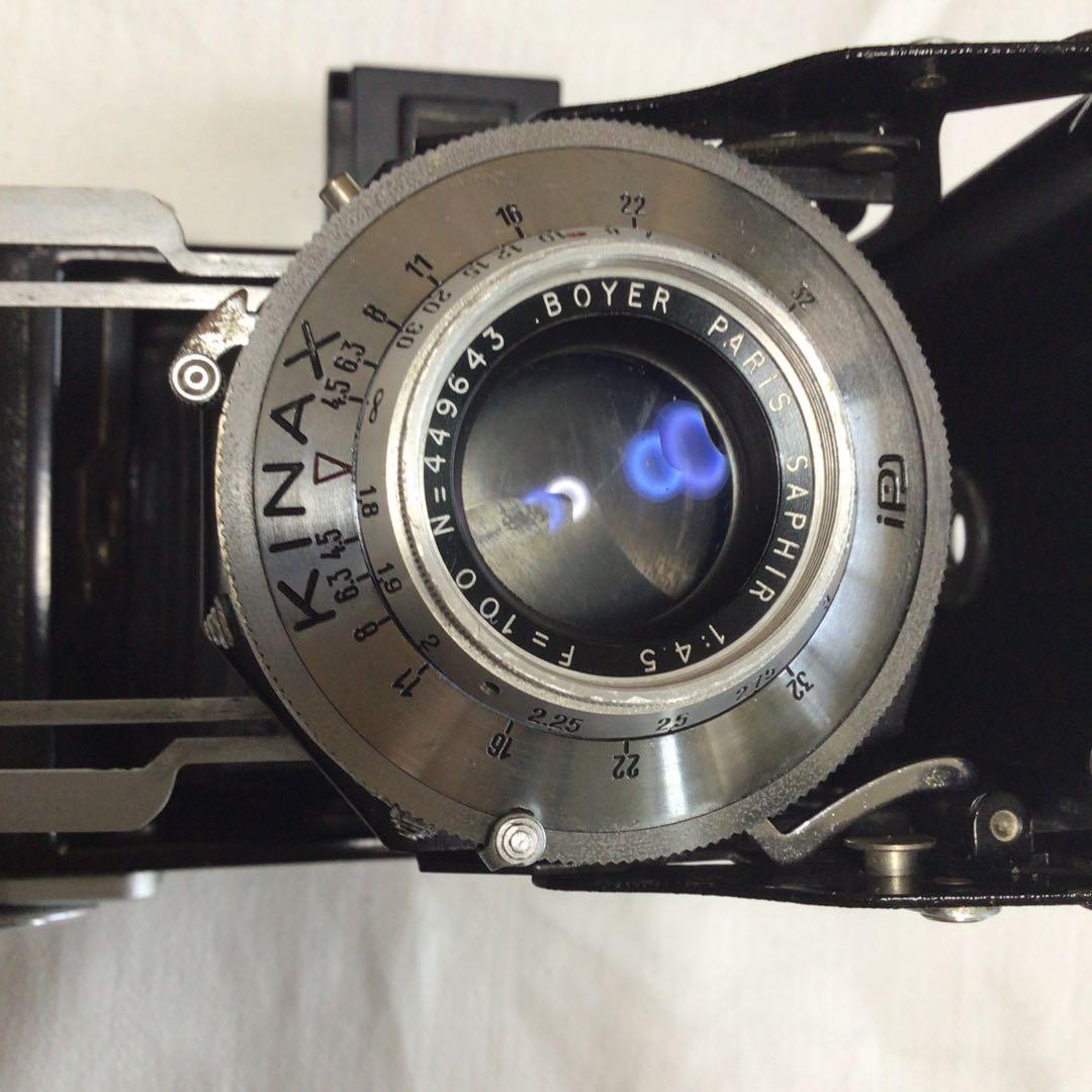 フランス製蛇腹カメラKINAX III 型美品