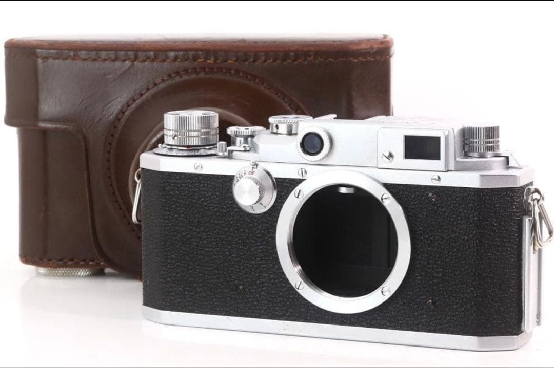 お*ん様 Canon 4sb改 4sb2 ボディ+ケース レンジファインダーカメ