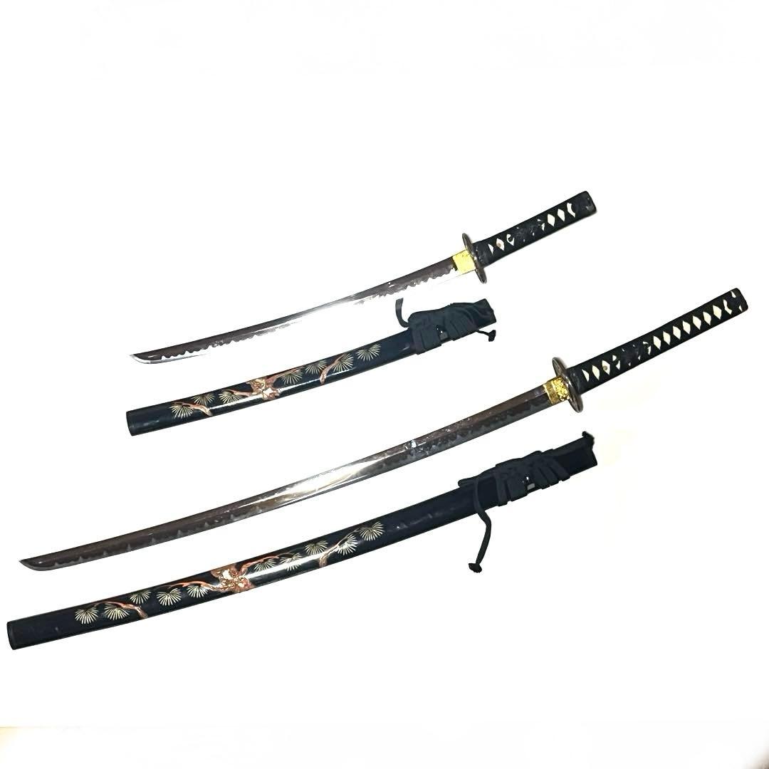 模造刀　大小2点セット　　松