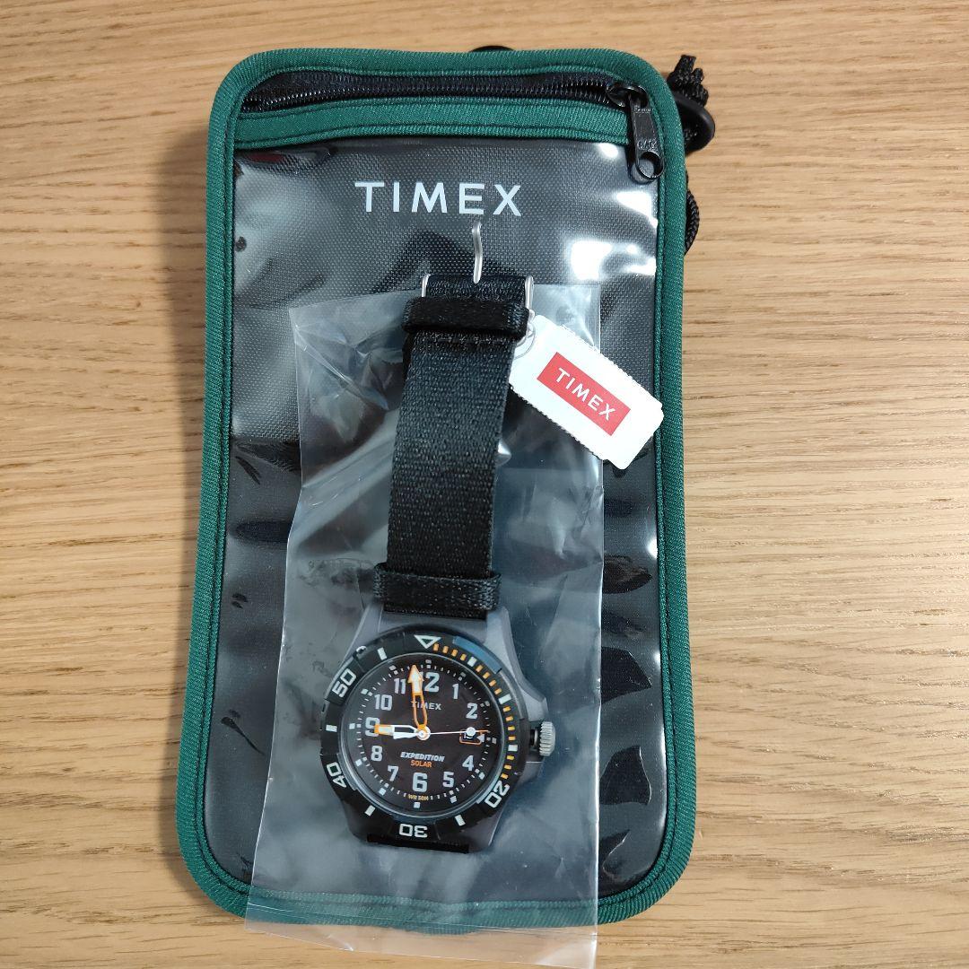 【新品未使用・メーカ保証付】TIMEX EXPEDITION SOLAR 腕時計