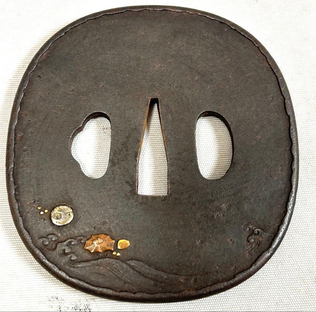 正光作　鍔　野村正勝一派