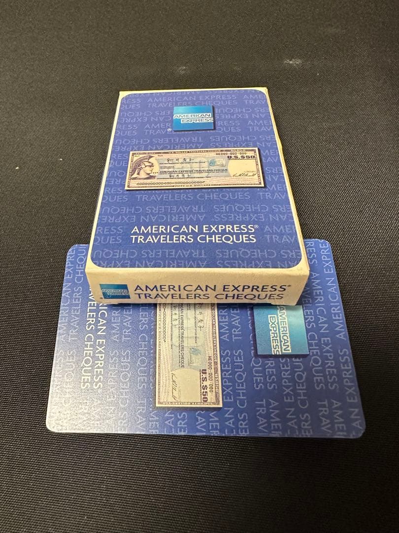 【AMEX TRAVELERS CHEQUES CARDSアメックス トランプ】